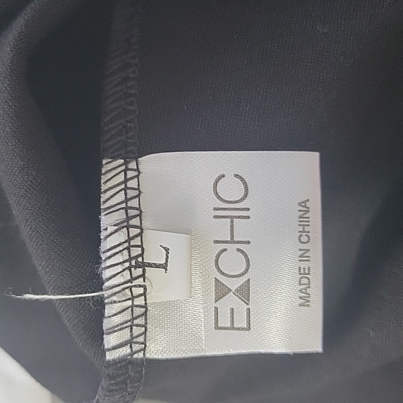 EXCHIC Women’s Pencil Skirt Bodycon Business Skirt Side Slit Hem - Picture 9 of 10